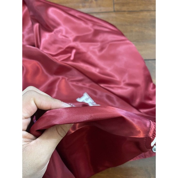 Vintage 1980s Huntsville Alabama Satin Jacket - Picture 6 of 10